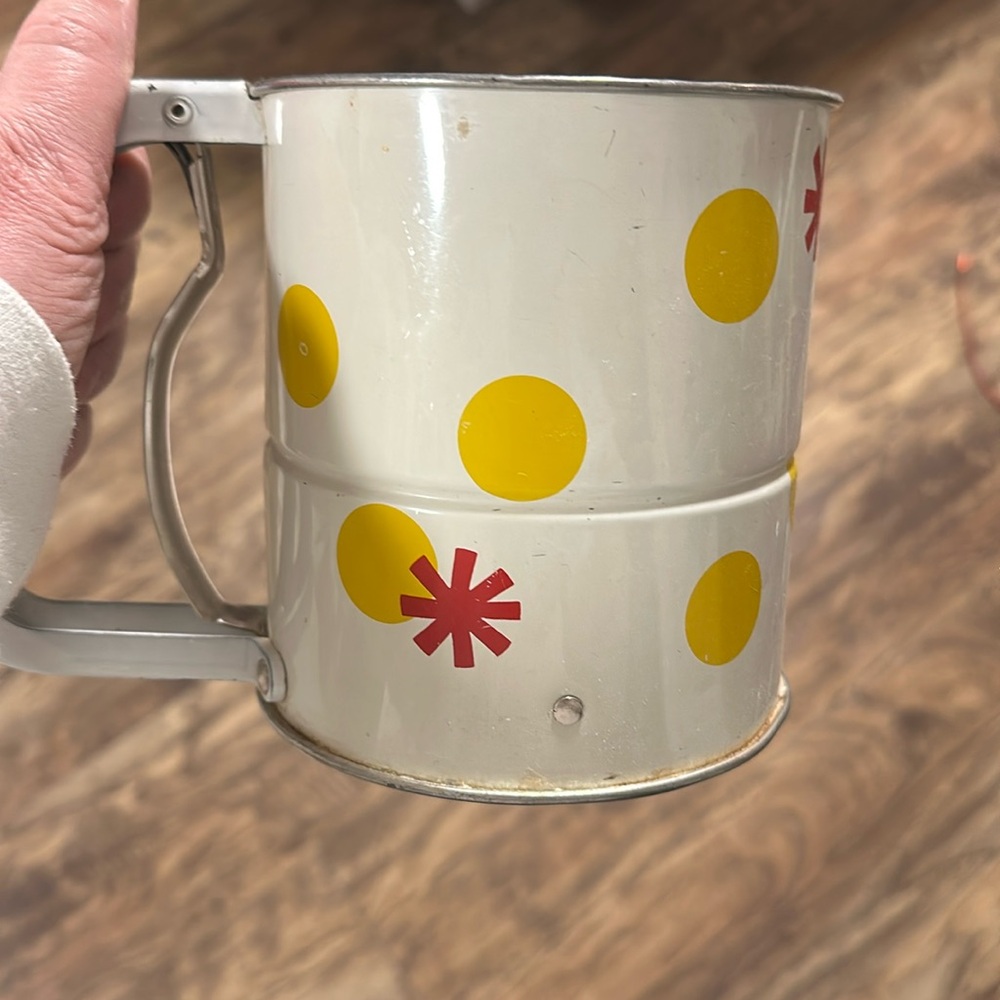 Vintage Androck Handi Sifter Jr Flour Sifter Made In USA